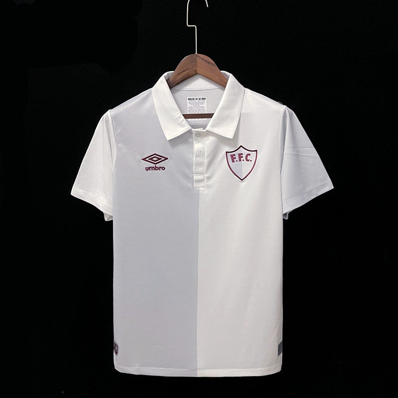 Retro Fluminense 120th Anniversary White Grey