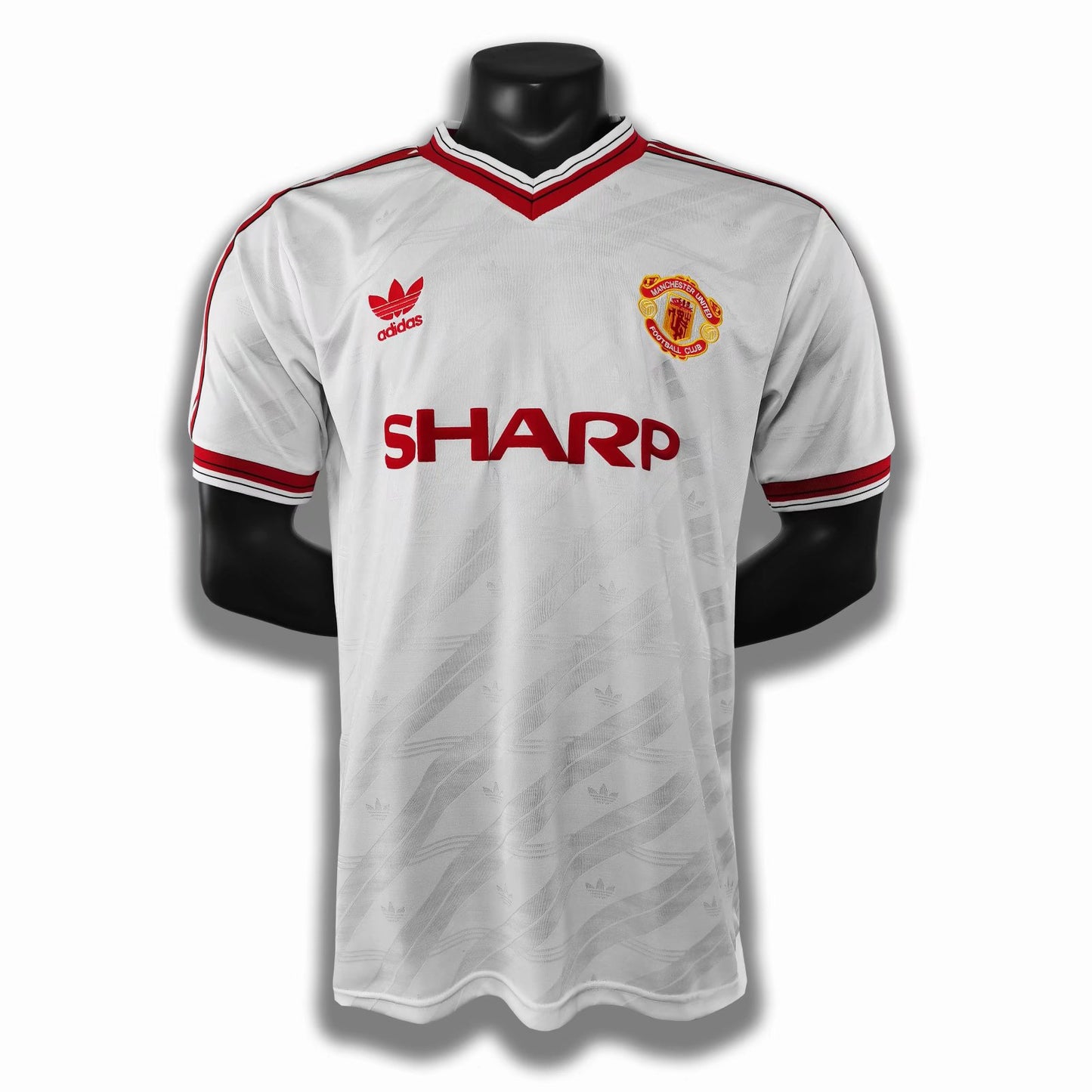 1986/88 Man United Away White